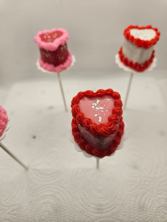 Heart Cake Cakepops