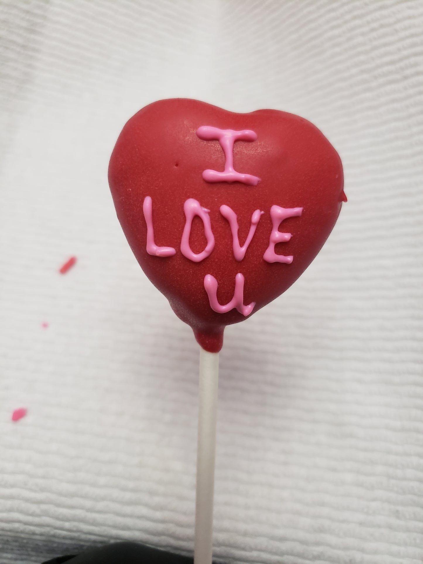 Valentine themed Cakepops
